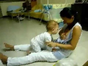 breastfeeding ten months old boy addicted