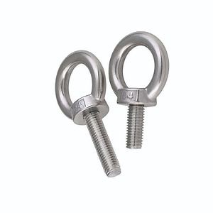 [Hot Item] M6-M24 Yellow Galvanized Closed Eye Hook Bolt