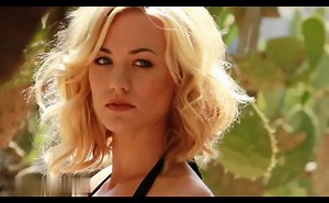 Yvonne Strahovski Breasts Scene in Maxim Photoshoot