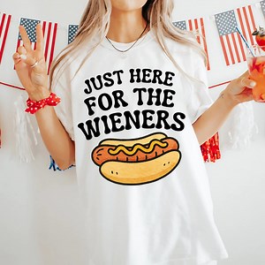 Just Here For The Hot Dog Wieners PNG ~ Lustiges 4 - Etsy.de