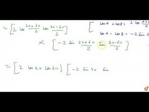Prove that: `cos^2 2x-cos^2 6x=sin4xsin8x`...