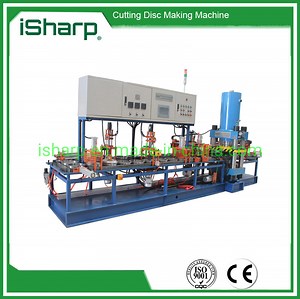 [Hot Item] Pusher Type Cutting Disc and Grinding Wheel Making Machine