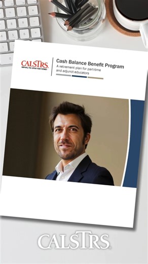Part-time educator? Our Cash Balance Benefit Program offers an alternative retirement plan: Guaranteed interest and employer contributions to help grow your retirement savings. You can choose this or a plan that works best for you. https://t.co/c6ncMnI95R | CalSTRS