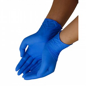 [Hot Item] Latex Free Powder Free Examination Disposable Nitrile Hand Gloves Waterproof for Household