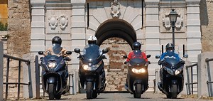 Honda Silver Wing 400 , Piaggio X8 400 , Yamaha Majesty 400 , Suzuki Burgman 400