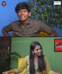 Actor Niranjan fall in love with VJ Swetha | Proposal Accepted ❤️| VJ Swetha | Veera Talks Double X | Veera Talks