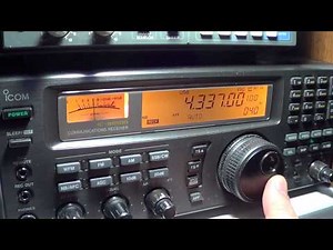 Shortwave scan from 4 to 5 mhz on icom ic r8500