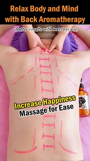Relax Body and Mind with Back Aromatherapy Learn the art of essential oil back massage to boost blood circulation and nutrient delivery for better health. Experience warmth and relief in your back muscles, reducing pain and stiffness. Enjoy the soothing aroma that elevates mood and alleviates anxiety, leading to a relaxed body and mind. This massage technique also aids in improving sleep quality. #essentialoil #backmassage #aromatherapy #relaxation #stressrelief #musclepain #sleepquality #wellne