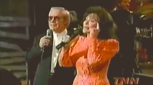 George Jones and Loretta Lynn performed "We Must Have Been Out of Our Minds" on The George Jones Show at TNN. This classic country duet was originally performed by George Jones and Melba Montgomery in 1963. The song reflects two people looking back on a relationship they ended, realizing in hindsight that it was a mistake to leave each other. #CapCut #GeorgeJones #LorettaLynn #WeMustHaveBeenOutOfOurMinds #ClassicCountry #CountryDuet #TraditionalCountry #CountryLegends #TNN | Twang Country