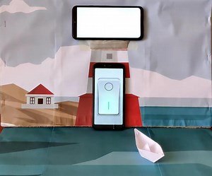 Lighthouse With Gentle Flashing and Switch