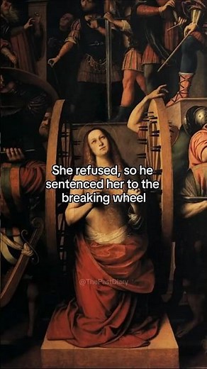 How Catherine of Alexandria Defended Her Christian Faith #saintcatherine #artanalysis #martyr