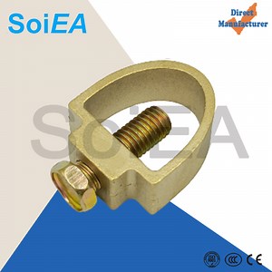 [Hot Item] Brass Earth Rod Connector Earth Clamp for Ground Rod with Earthing Cable Conductor