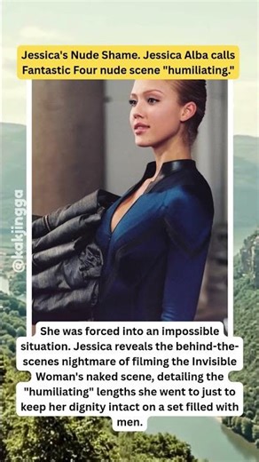 Jessica Alba Nude Scene Was HUMILIATING 🫣 Fantastic Four #JessicaAlba