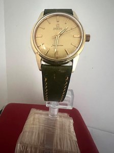 Omega Automatic Seamaster Watch Gold Dial. Ref: 14704-16S.C - Etsy