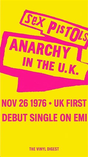 Sex Pistols — Anarchy in the U.K. | 1976 Punk Classic