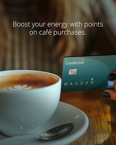 Everything tastes better when you’re earning points. The Credit One Bank Wander American Express gives you: • 10X points on eligible hotels and car rentals booked using the Credit One Bank travel partner • 5X points on eligible travel including flights, dining, and gas purchases • 1X points on all other purchases Plus, rent a car at Avis, Hertz, or SIXT and receive Amex cardmember discounts, complimentary upgrades, and more. Terms apply. Learn more: http://spr.ly/6189SWAyB #CreditOneBank #Wander