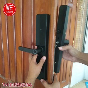 សោទ្វារវៃឆ្លាត Smart Lock Model F8 មានបច្ចេកវិទ្យាទំនើប គុណភាពខ្ពស់ ផ្តល់ភាពងាយស្រួលក្នុងការប្រើប្រាស់ ស័ក្តិសមជាមួយគេហដ្ឋានរបស់លោកអ្នក។ • ផ្លាស់ប្តូរសោទ្វារធម្មតា មកសោទ្វារវៃឆ្លាត • បំពាក់បានក្នុងគេហដ្ឋាន ខុនដូ ការិយាល័យធ្វើការ ... • មិនចាំបាច់ប្រើកូនសោរ ងាយស្រួលក្នុងការប្រើប្រាស់ប្រចាំថ្ងៃ របៀបនៃការប្រតិបត្ដិការមាន • លេខសំងាត់ • ស្កេនម្រាមដៃ • ស្កេនកាត • ទូរស័ព្ទ​ដៃ លោកអ្នកអាចរកជាវបាននៅ WeSmart មានការធានាជូន1ឆ្នាំ និងមានសេវាដំឡើងជូនឥតគិតថ្លៃ ទំនាក់ទំនងមកកាន់យើងខ្ញុំតាមរយៈ ☎️Smart: 098 94 84 66