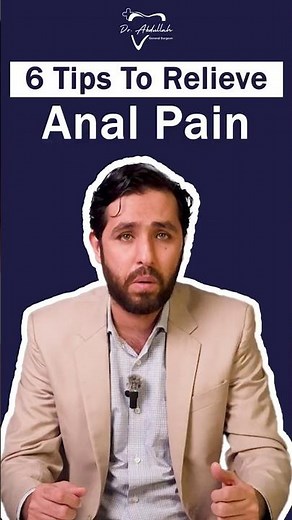 6 Tips To Relieve anal pain #fissure