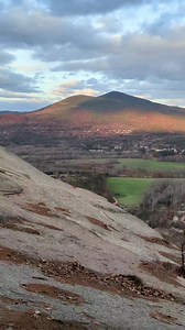 Cathedral Ledge at sunset on the first of November 2023 #conwaynh #cathedralledge | The Nature Nomad