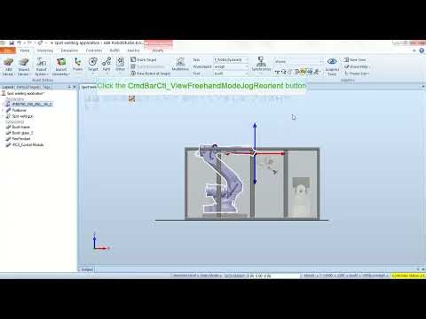 ABB robotstudio Spot welding programming- Define Home Position - Part 3.0