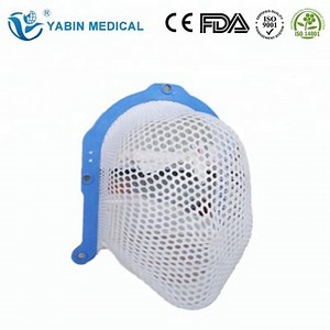 [Hot Item] Medical Use Cancer Tumor Head Radiation Treatment Radiotherapy Immobilization Thermoplastic Head Mesh Mask with CE ISO, MOQ 1PC