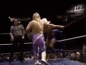 Bobby Eaton slaps the taste right out of Ric Flair's mouth. | 80's Wrestling