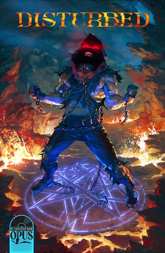 The Guy makes his comic book and action figure debut in the ‘Disturbed: Dark Messiah’ comic book series. Did you order yours? 😈 https://disturbed.lnk.to/DarkMessiah | Disturbed