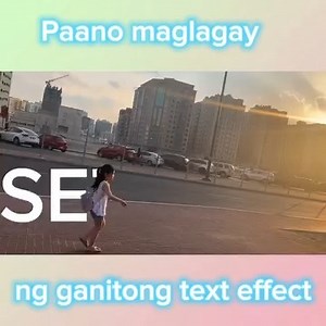 330K views · 5.6K reactions | Text effect sa likod mo habang naglalakad ka #fyp #tutorial #movingtext #texteffect #capcutedit #editing #shortvideos #edit #capcut #contentcreatortips | Reels Mo Watch ko | Facebook
