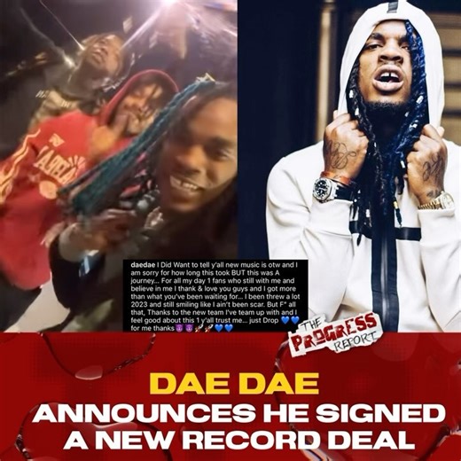 Atlanta Rapper #DaeDae signs to Blackmont Entertainment with expected music released in Spring 2024 #TPRMediaGroup #TheProgressReport | The Progress Report | Facebook