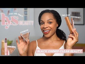 Trying LYS Beauty’s Latest VIRAL Products at Sephora | Black-Owned Clean Makeup