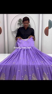 72K views · 881 reactions | Lavender Beauty Most Beautiful Dress Collection #preorder #reels #lehenga #foryouシ #viralreels #fypシ゚viralシ #reelsvideo #georgette | Butterfly Dress Zone | Facebook