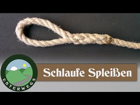 Splicing an eye splice - outdoor tutorial