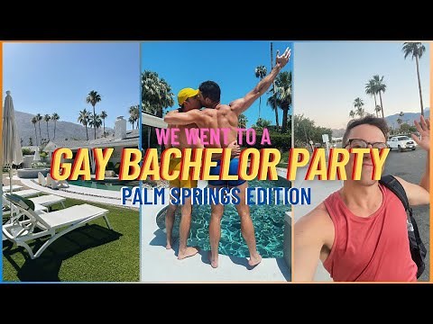 WE WENT TO A GAY BACHELOR PARTY | Taylor and Jeff