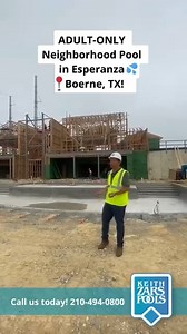 Check out this Adult-Only commercial pool we are building in Esperanza located in Boerne, Texas. 💦😎 #PoolBuilder #AwardWinningPools #PoolBuilderofChoice #CustomerService #QualityMatters #luxury #boerne #personalparadise #topdesigns | Keith Zars Pools
