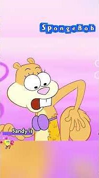 What happens when Sandy turns into a fish?