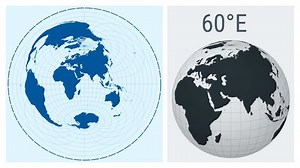World Map Animation Azimuthal Equidistant Projection Stock Footage Video (100% Royalty-free) 3507436331 | Shutterstock