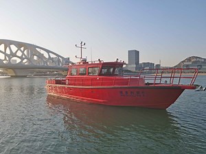 [Hot Item] Durable Aluminum Fire Boat with Optional Stretcher and Fire Monitor