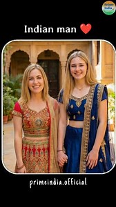 212K views · 90K reactions | Tag your man ❤️ #primeindia #podcast #foreigners #lovestory #indianforeigner #couple #indianman #love #man | Prime India | Facebook