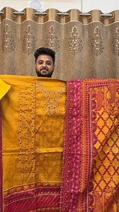 31K views · 196 reactions | rayon cotton dress Price 1190 tk Dress : cotton with neck embroidery & daman a Digital paint Orna : rayon cotton with digital paint Pant : Cotton | Fabulous Collection | Facebook