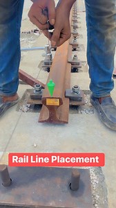 163K views · 2.4K reactions | Rail Line Placement #cement #rail #construction | Shah Alam | Facebook