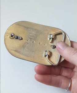 Abalone Shell Resin Belt Buckle / Blue Green Psychedelic Western Glam / Iridescent Nautical Boho Rocker Rockabilly / Silver Gold Tone Brass - Etsy