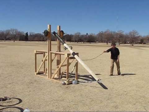 Texas Tech Floating Arm Trebuchet