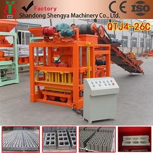 [Hot Item] Qtj4-26c Semi-Automatic Block Making Machine Block Forming Machinery Price for Sale