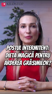 37K views · 406 reactions | Postul intermitent: Dieta magică pentru...