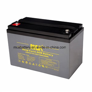 [Hot Item] Top Quality 12V 110ah Lead-Acid Deep Cycle AGM Battery