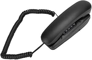 Corded Telephones, Hanging Landline Phone for Home, Office, Hotel, etc.(Black)