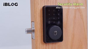 Keyless Entry Door Lock with Keypad, Digital Code Deadbolt, Auto-Lock, No WiFi/App Needed, Easy Installation
