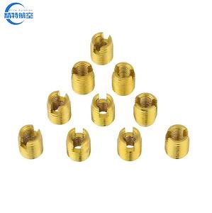 [Hot Item] Hot Sales Trisert Metal Unc 4-40 6-32 8-32 Self Tapping Threaded Insert with Holes
