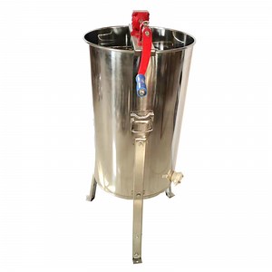 [Hot Item] Honey Extractor Separator 2 Frame Stainless Steel Honeycomb Drum Spinner Crank Beekeeping Equipment Apiary Centrifuge Equipment