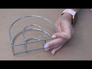 Stick two napkin holders together (this is BRILLIANT!)